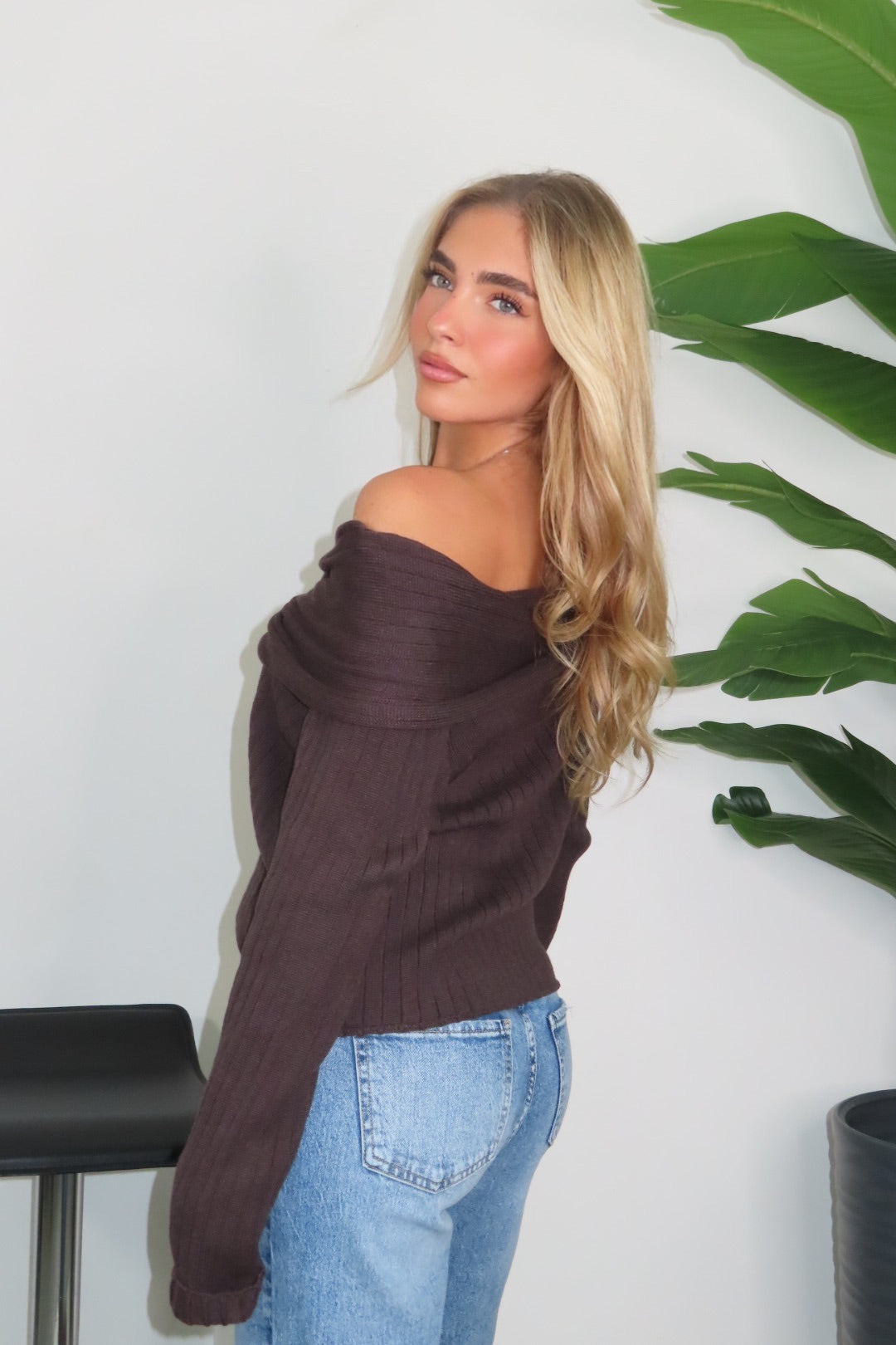 Pull Olivia Beige e Marrone