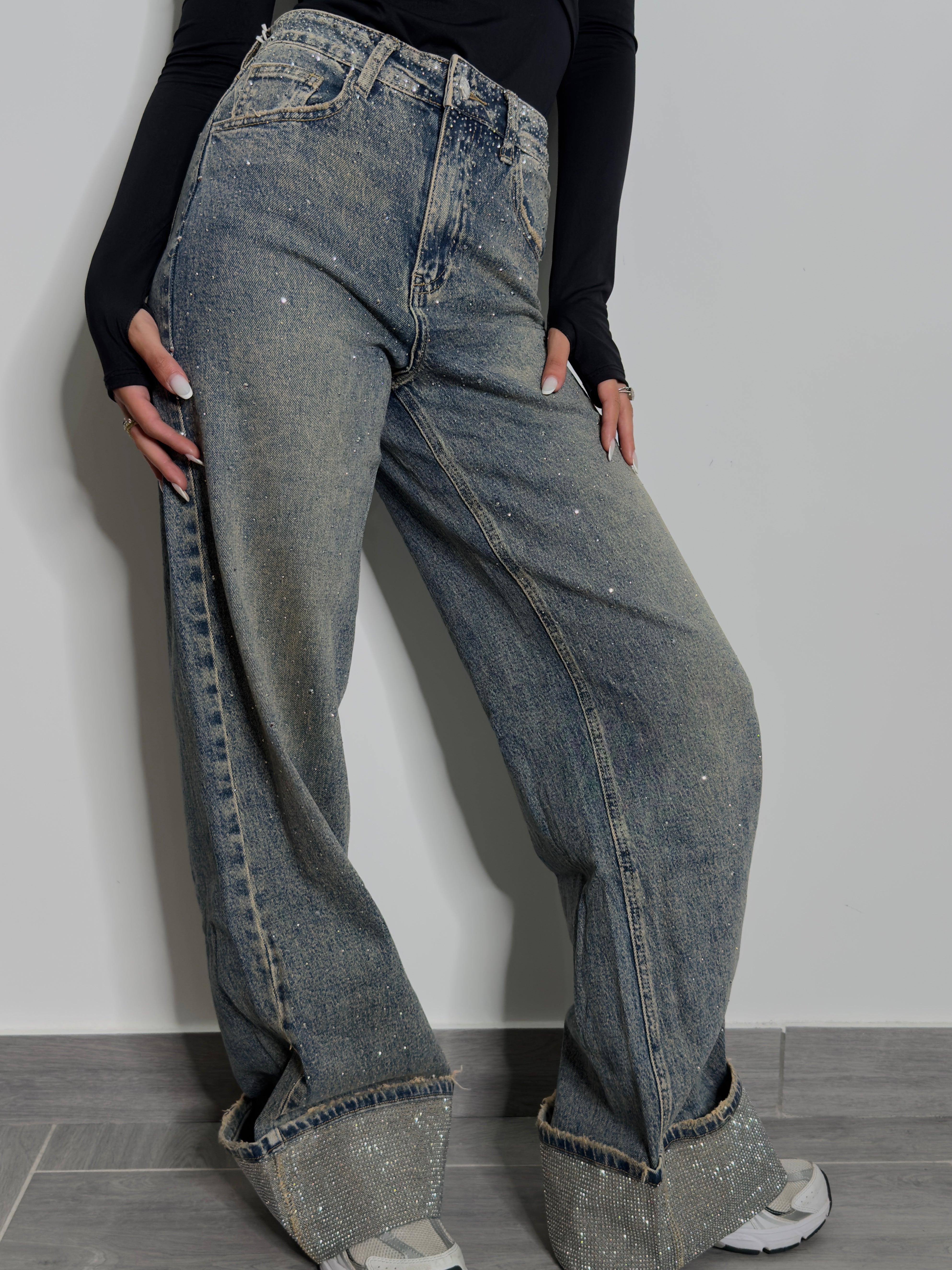 Jeans Piegone Luce Jeans o Sabbiato