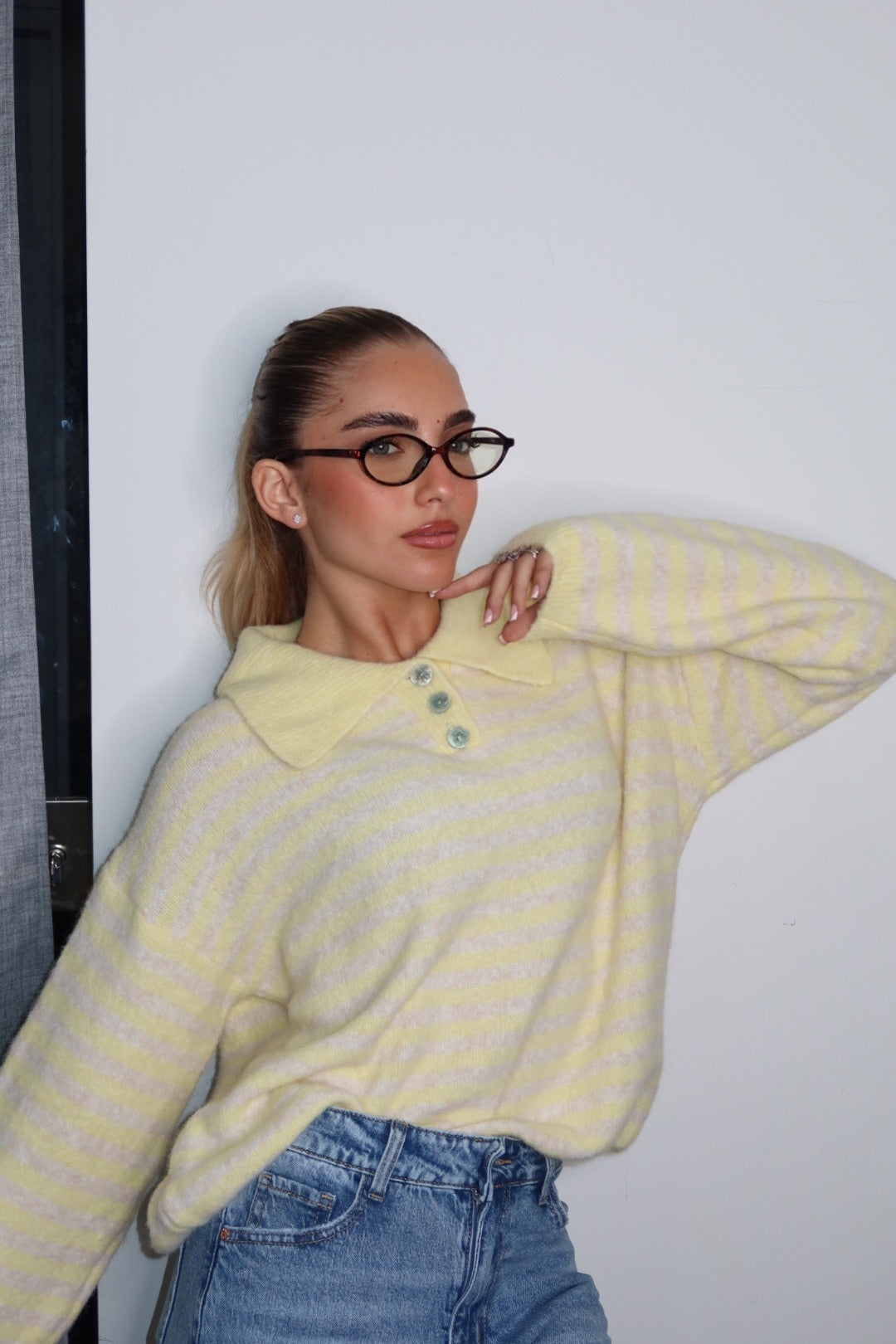 Pull Lily Grigio Nero Beige Tortora Azzurro Rosa Giallo