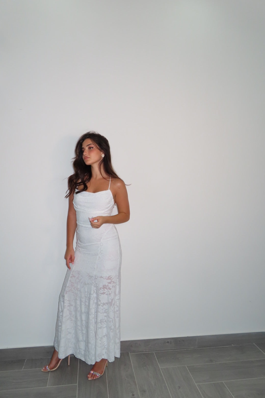 Maxi Dress Rosier Bianco