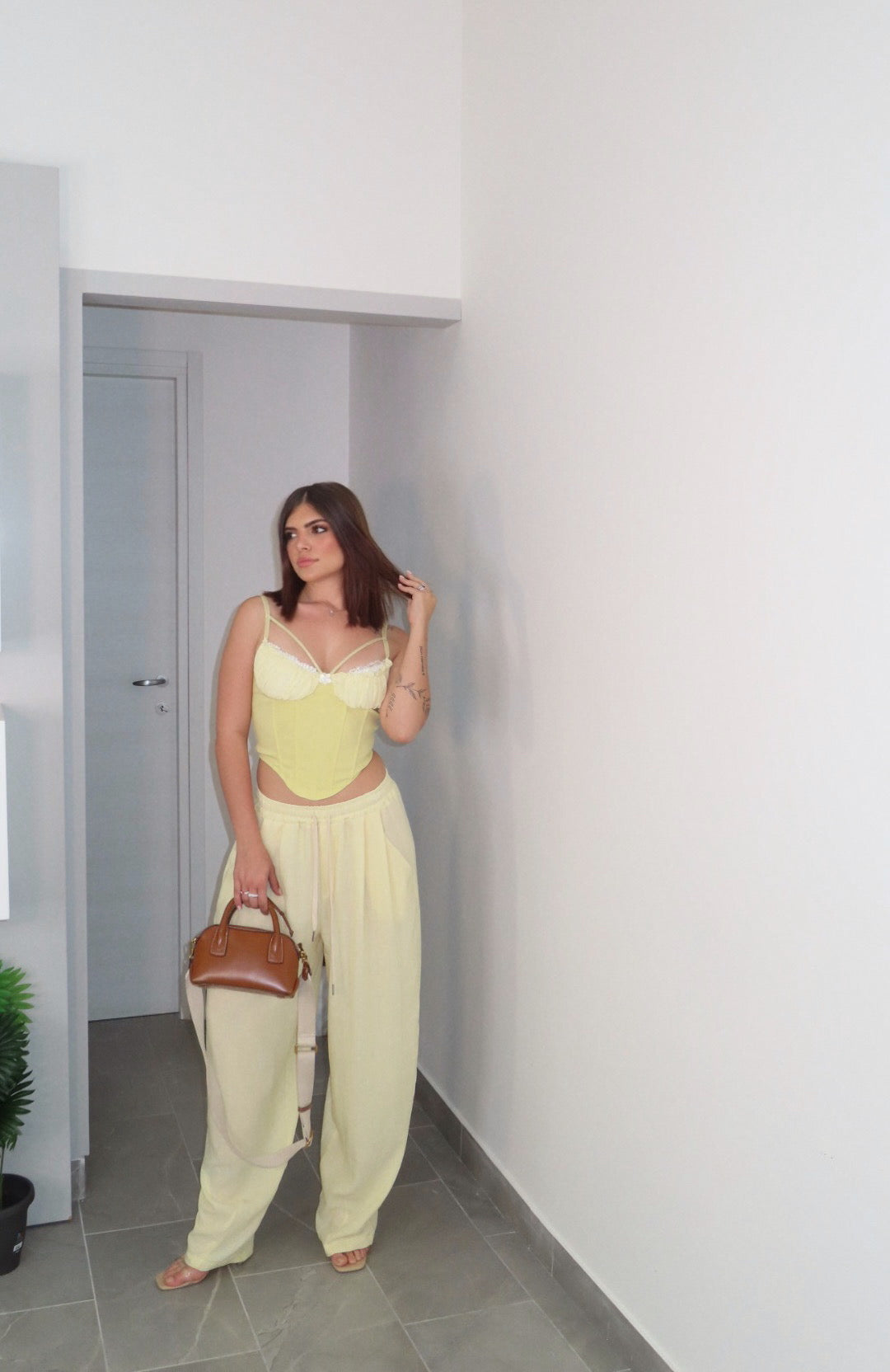 Pantalone Simply Giallo