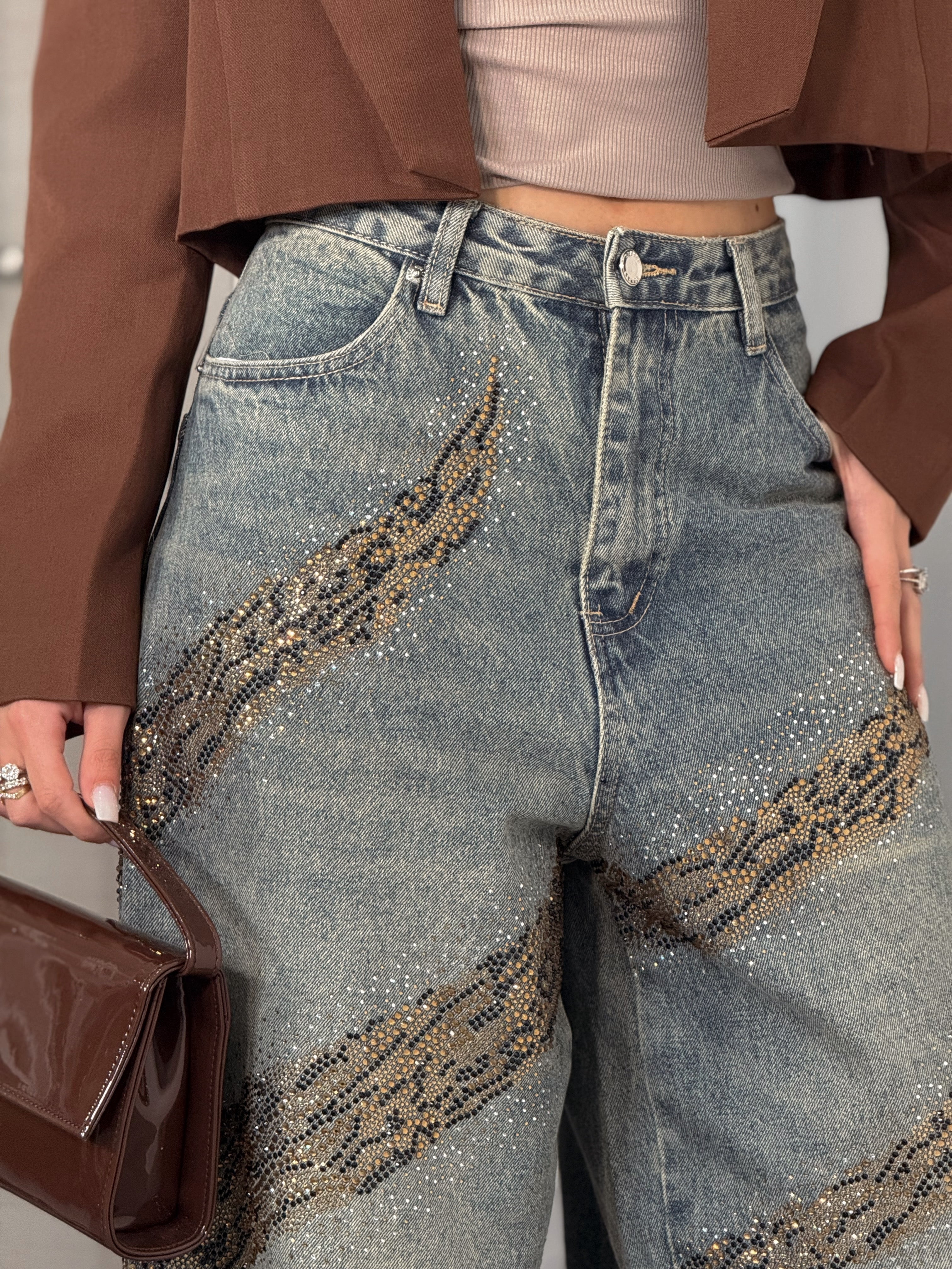 Jeans Tigrato