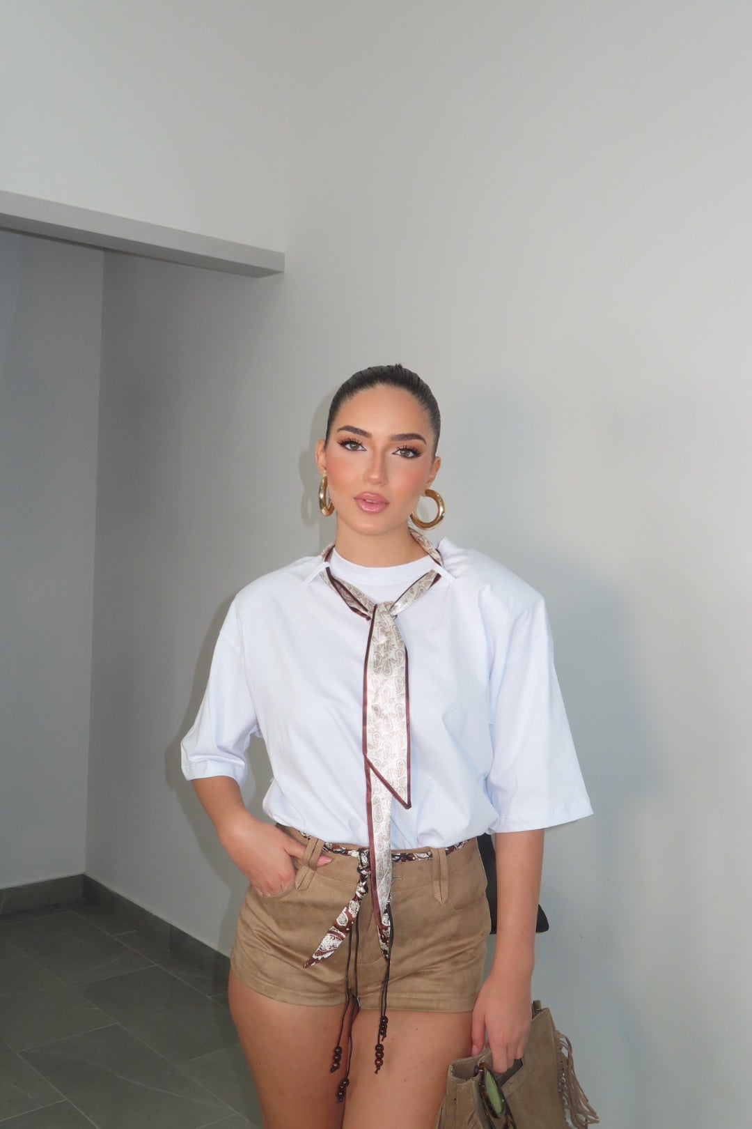 T-Shirt Foulard