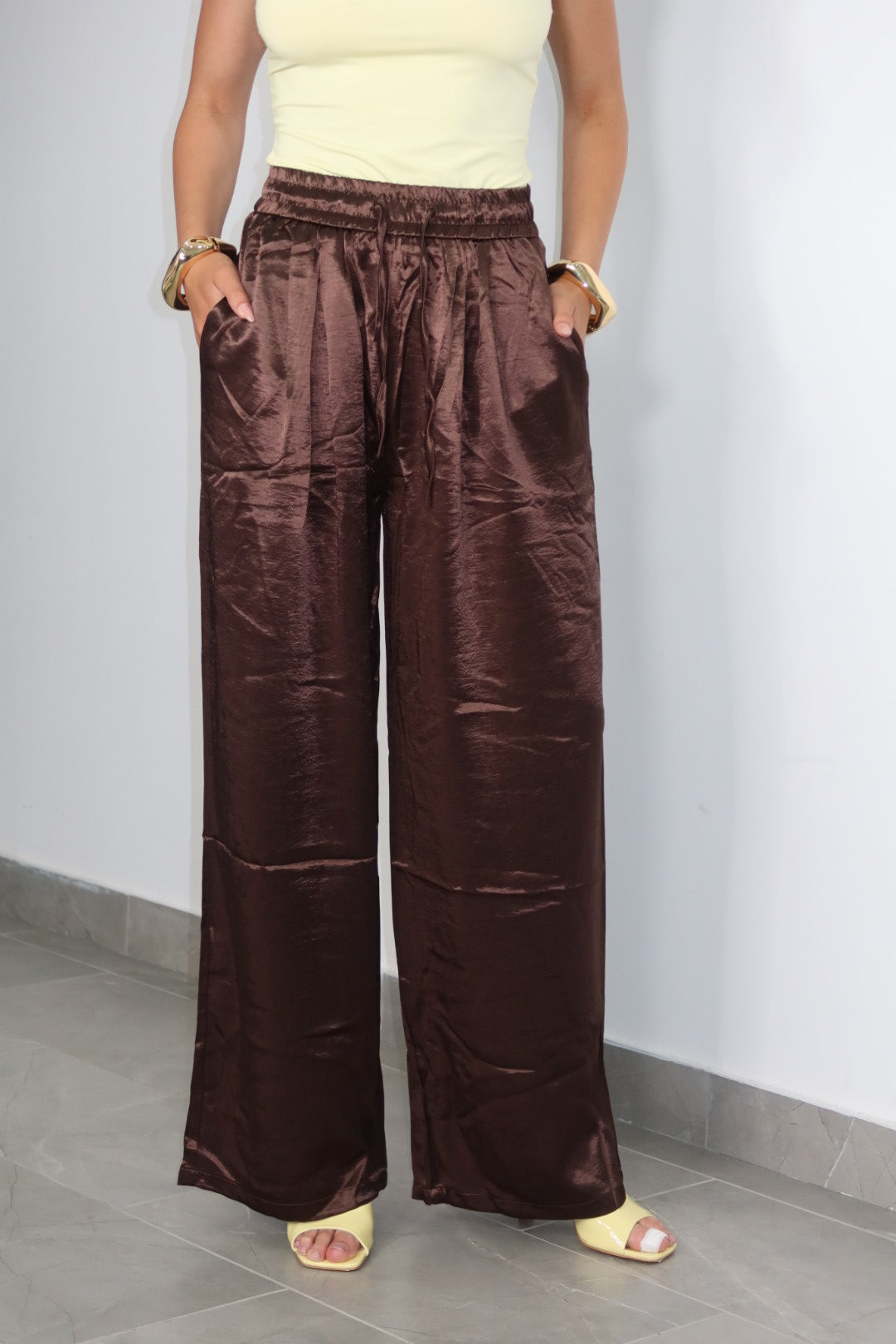 Pantalone Post Satin