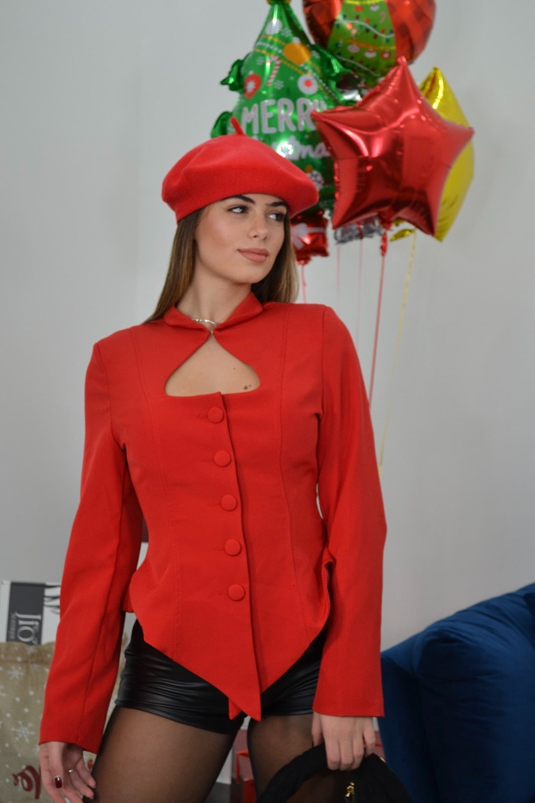 Blazer Marsiglia Red