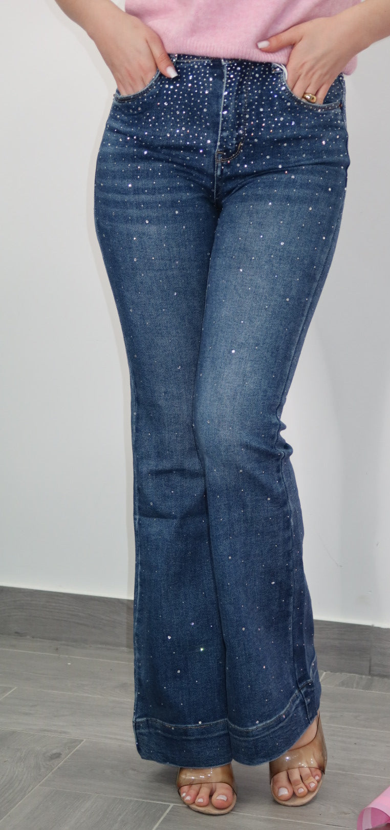 Jeans Zampa Shiny