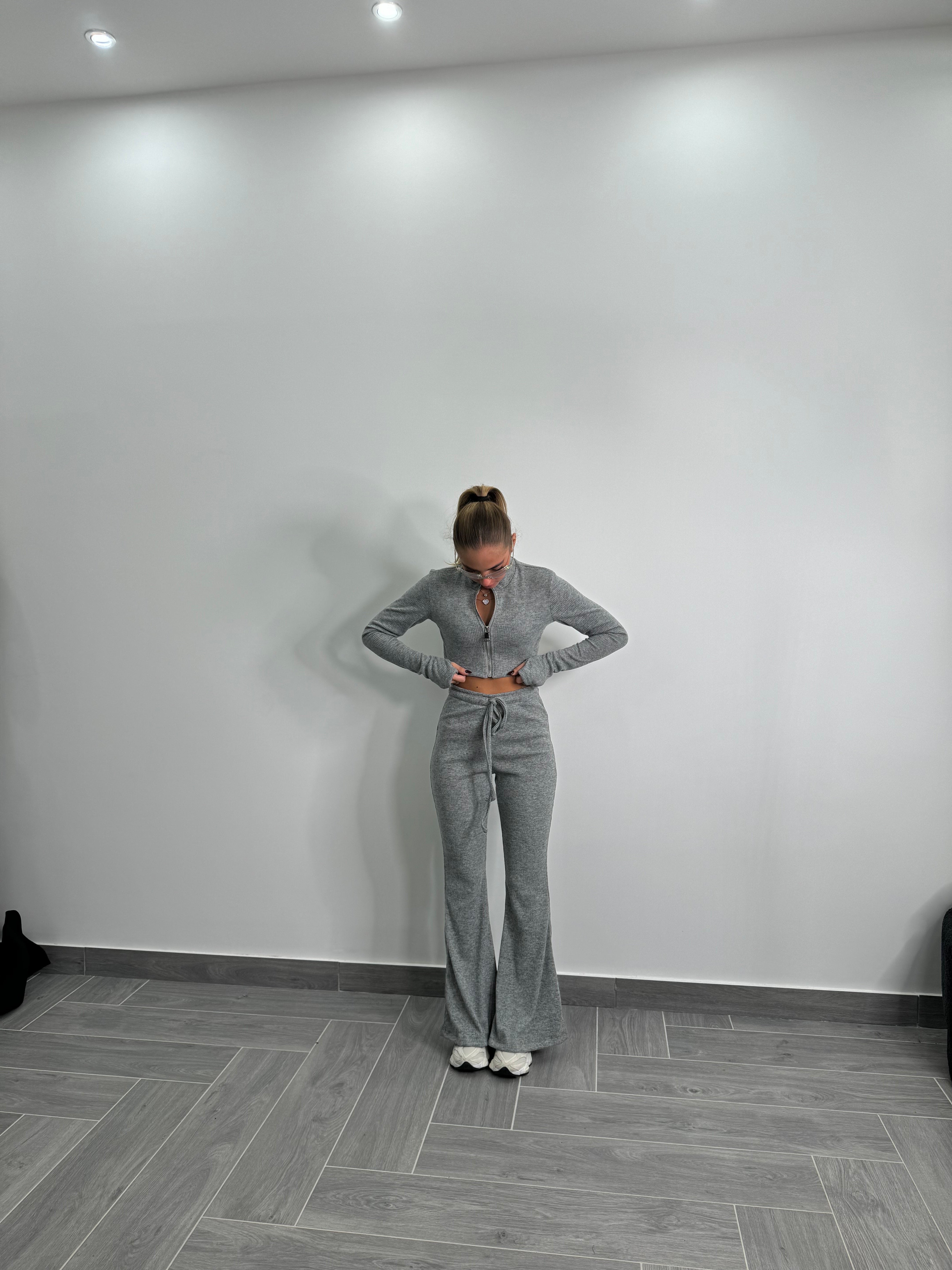 Coord Set Every Day Grey