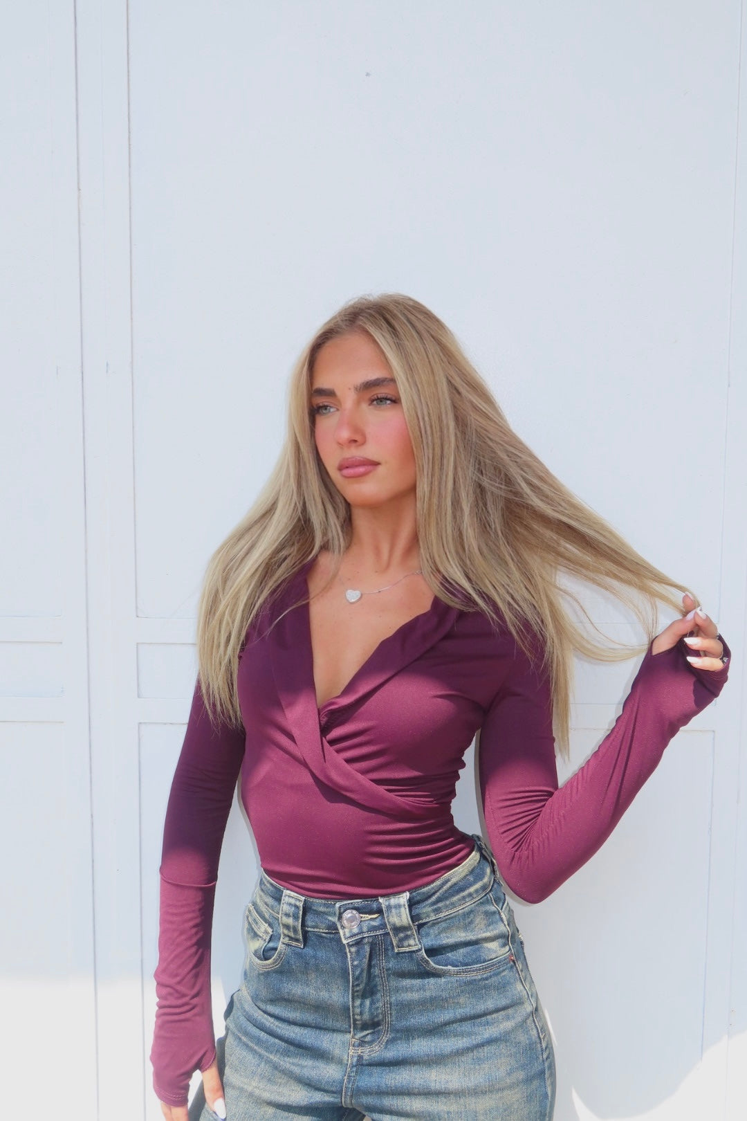 Maglia Lucia Nera Verde Bordeaux Marrone chiaro Marrone Scuro