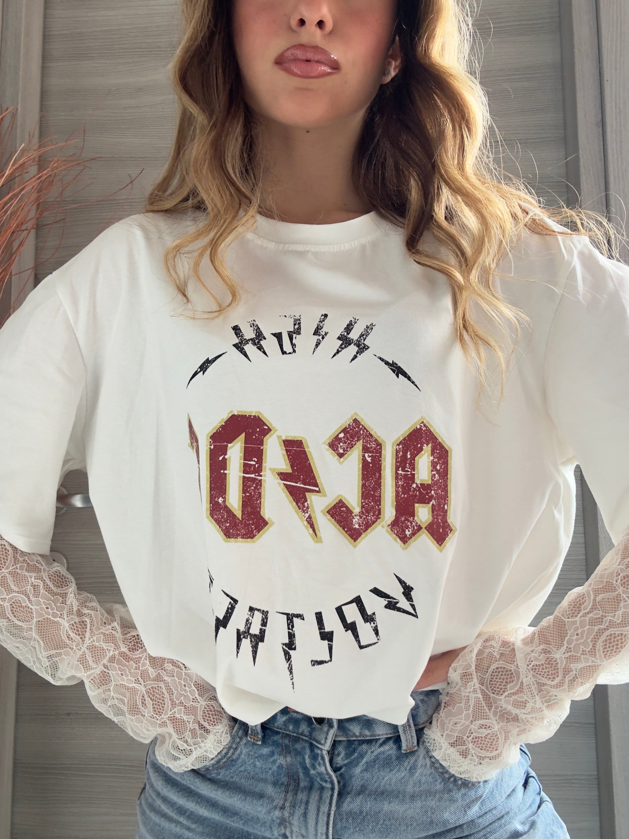 Maglia ACDC White