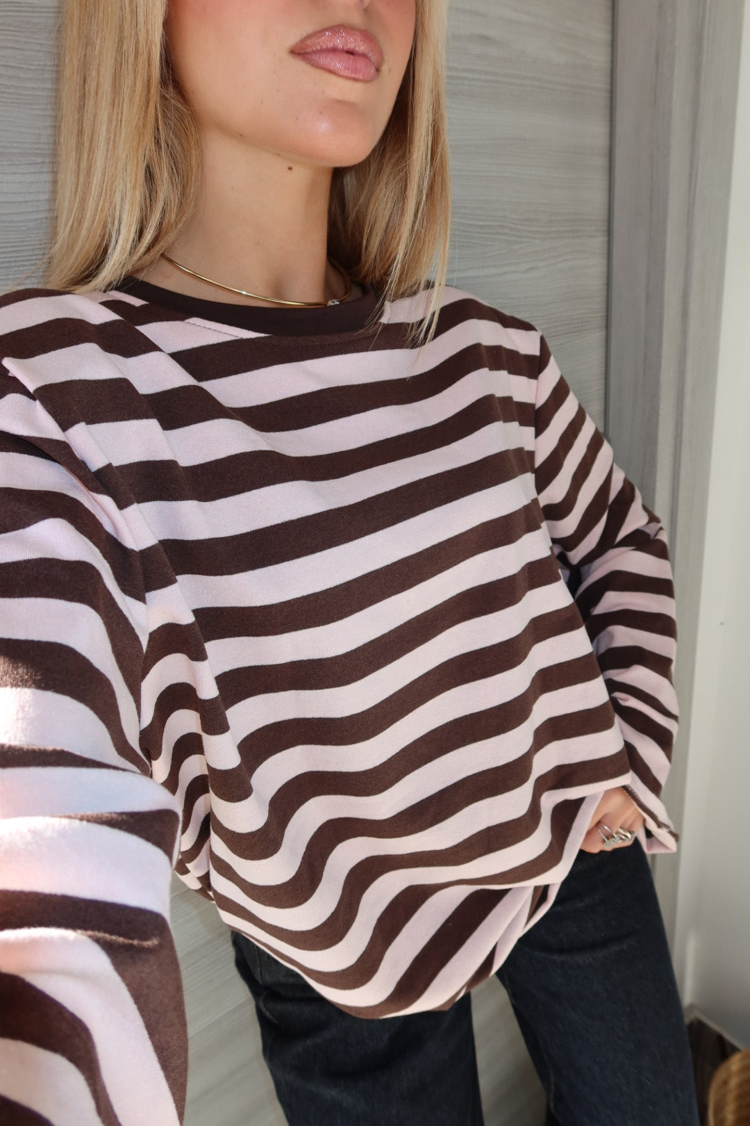 Maglia Dolce riga