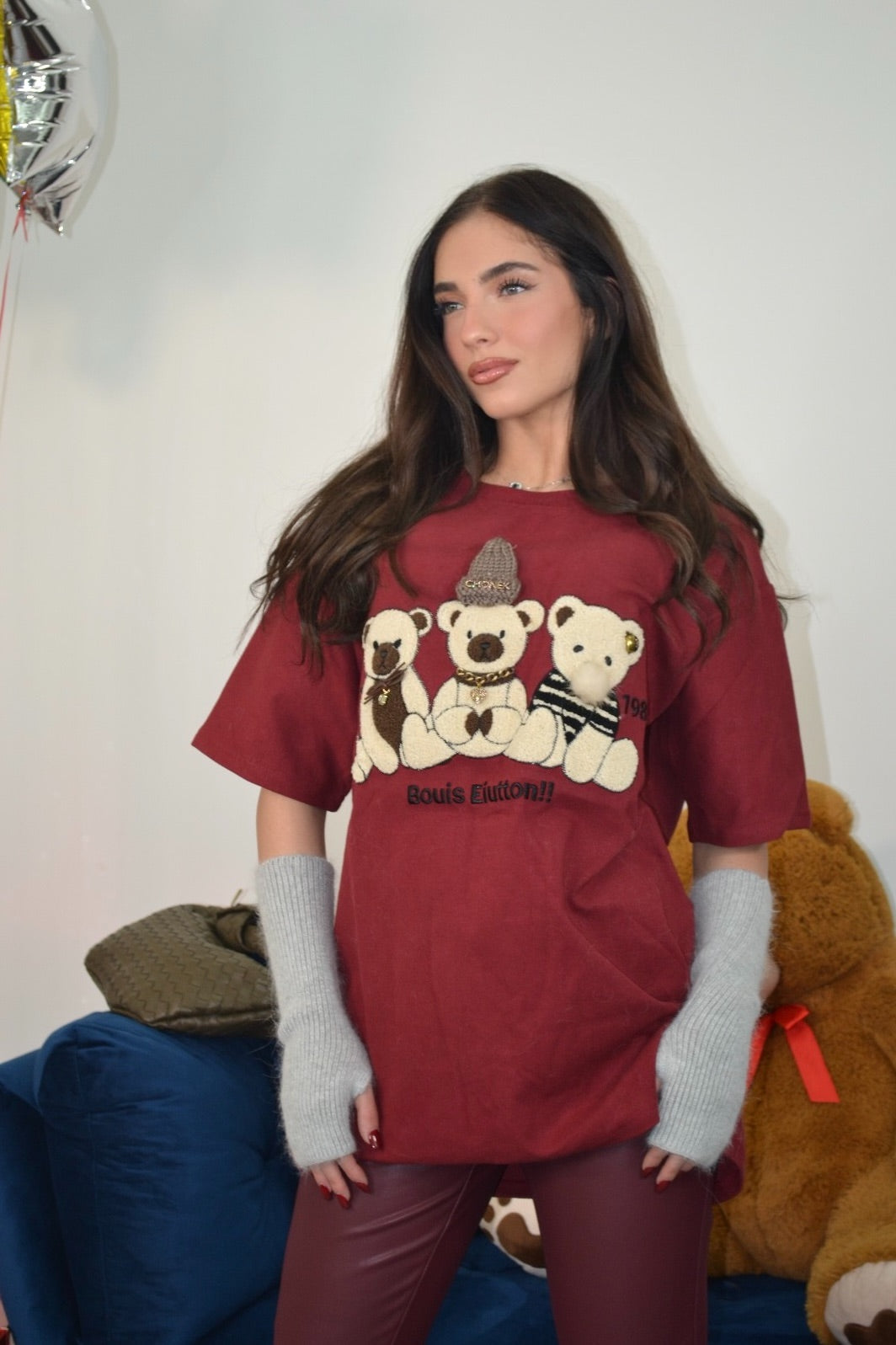 T-Shirt Felpata Teddy