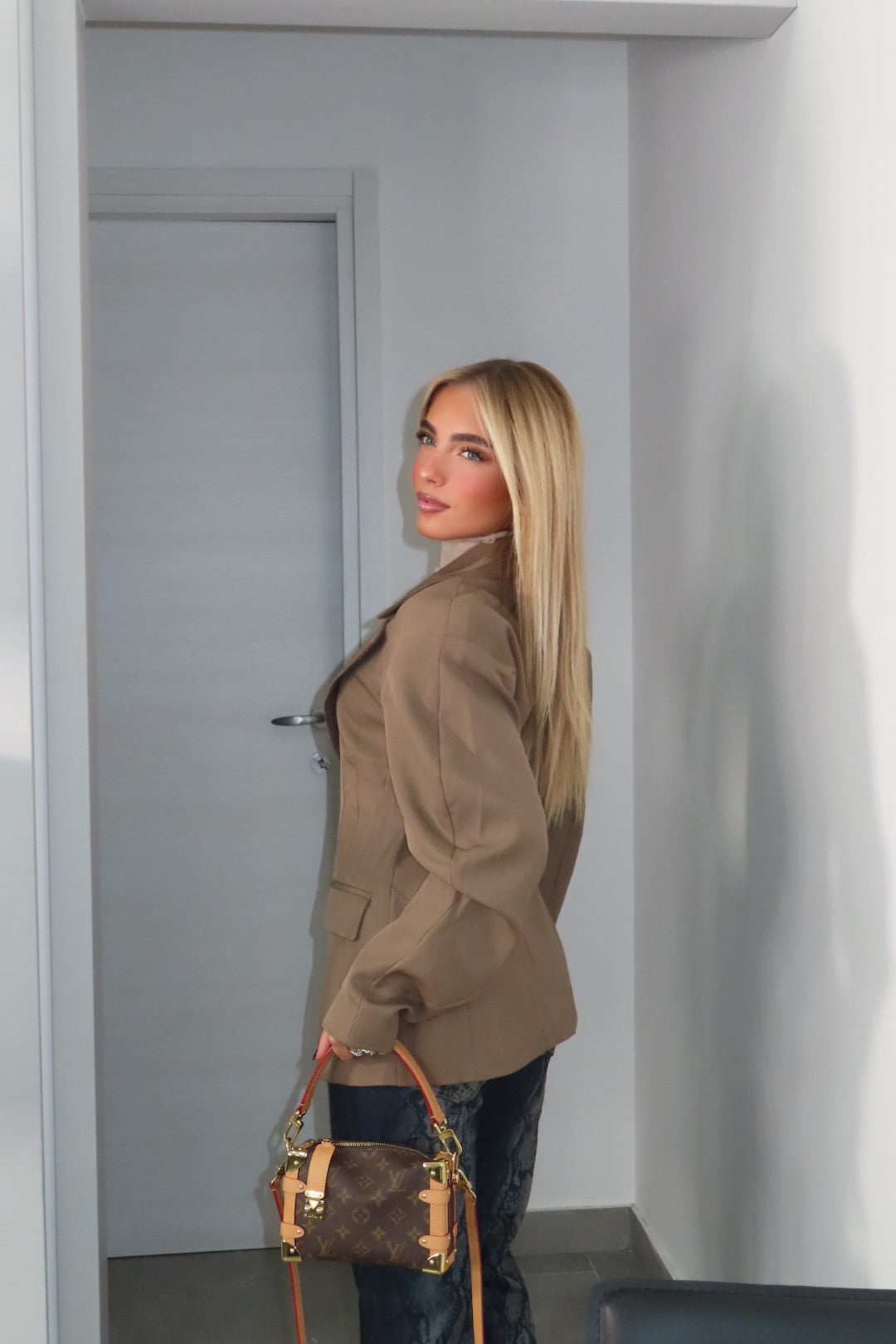 Blazer Ophelia Nero e Fango