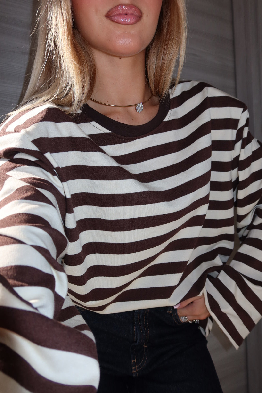 Maglia Dolce riga