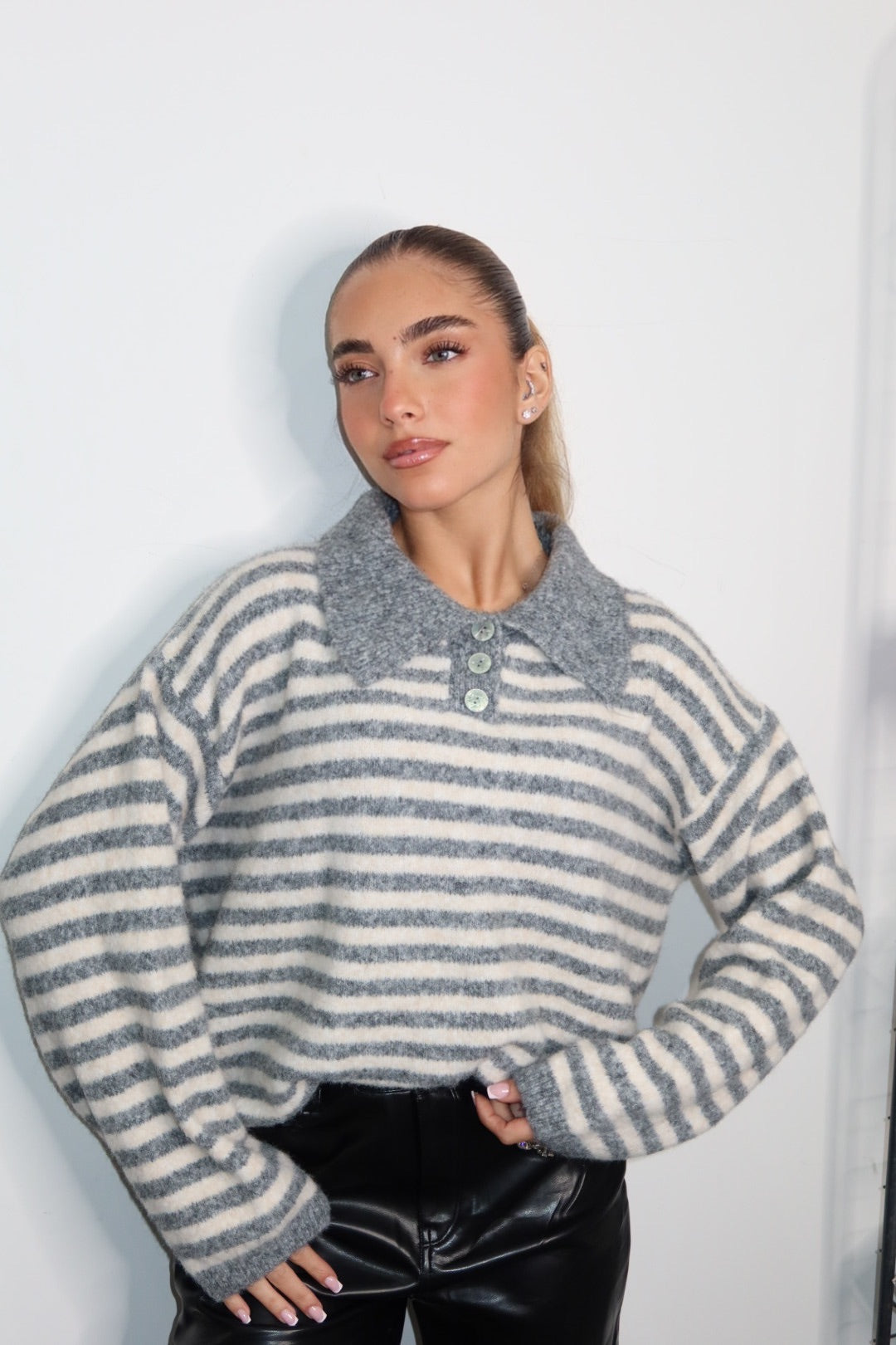Pull Lily Grigio Nero Beige Tortora Azzurro Rosa Giallo