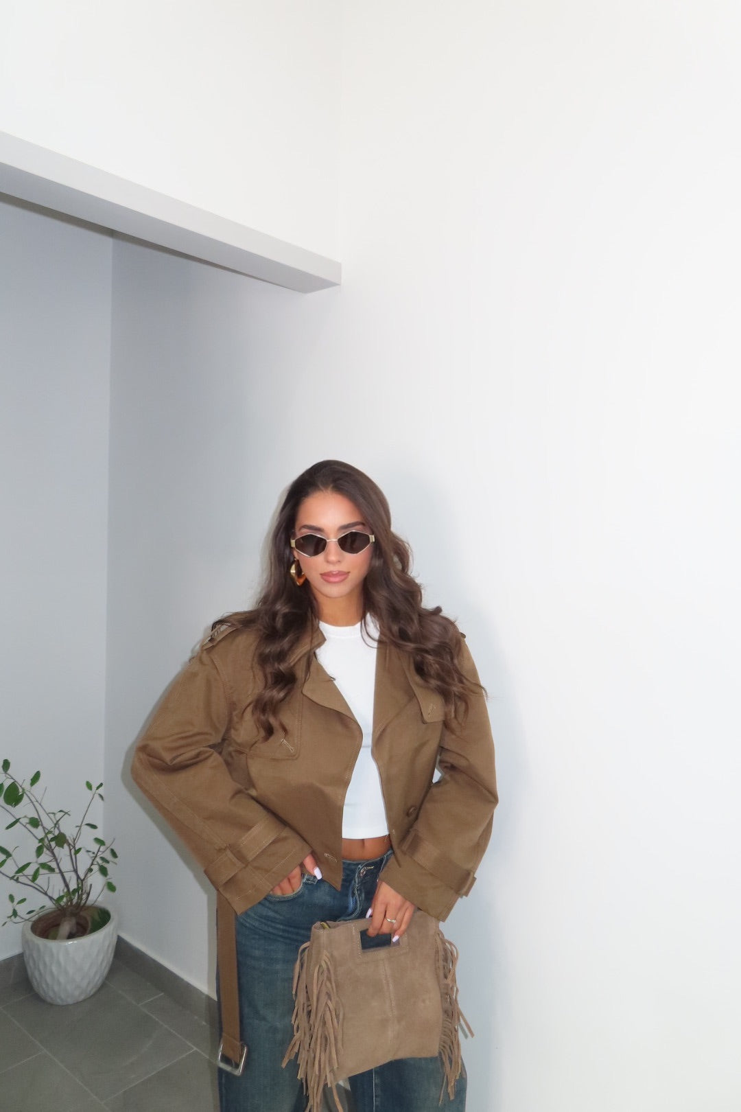 Mini Trench Camel