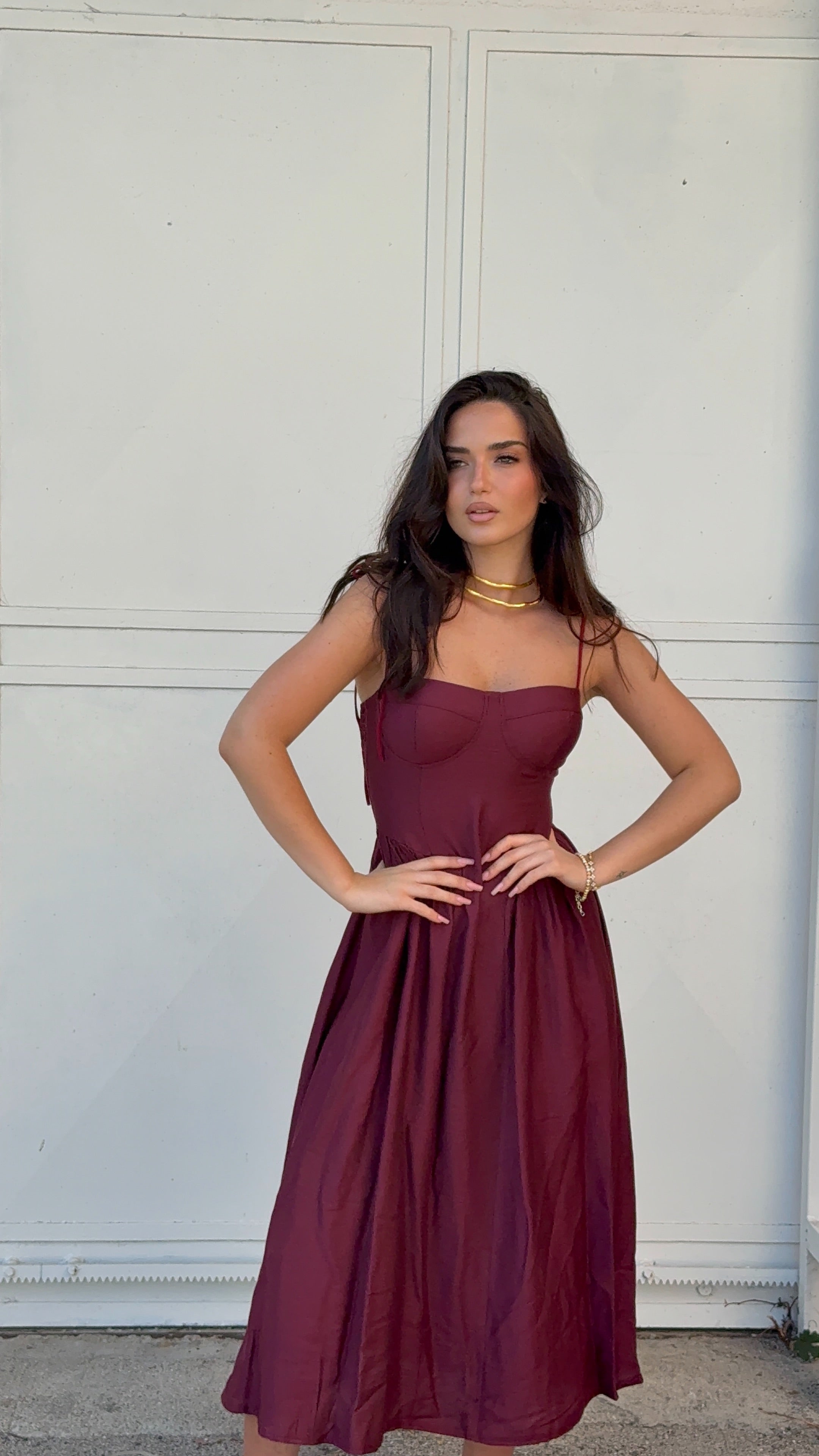 Midi dress iside