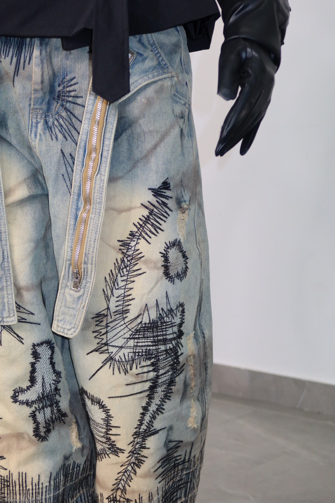 Jeans Oriental Print