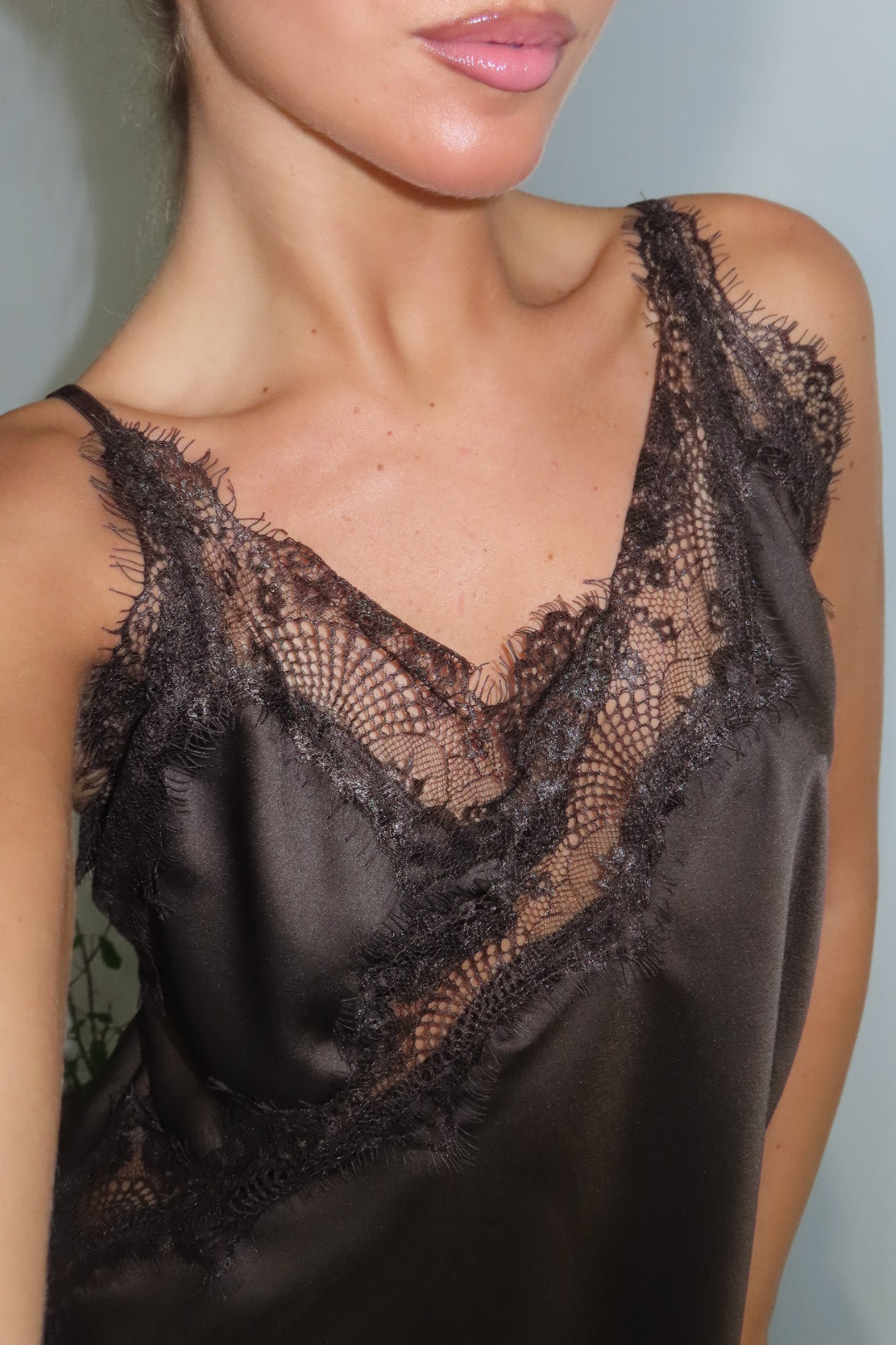 Abito-Maglia Zafir Marrone e nero