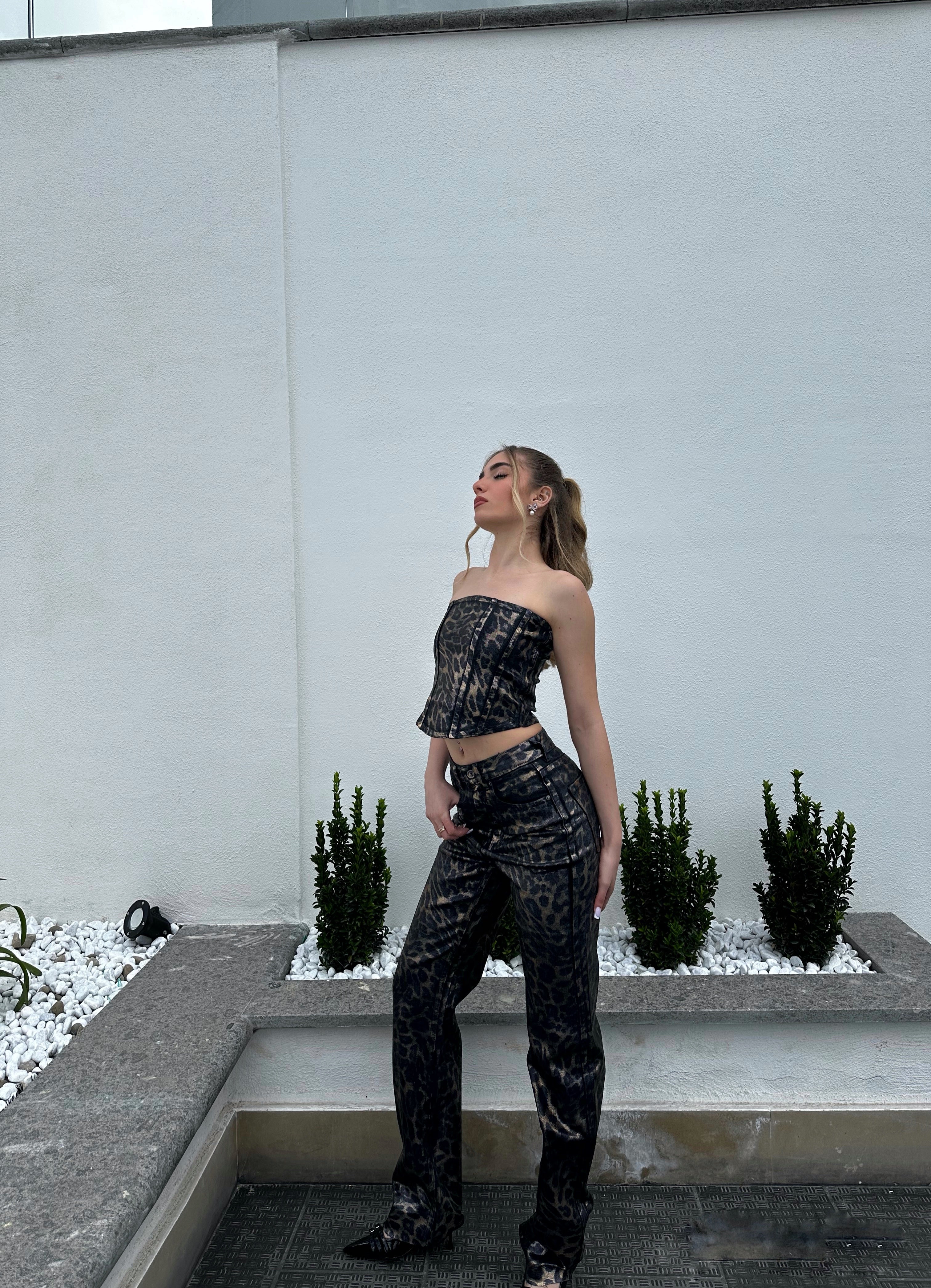 Corpetto Satin leo
