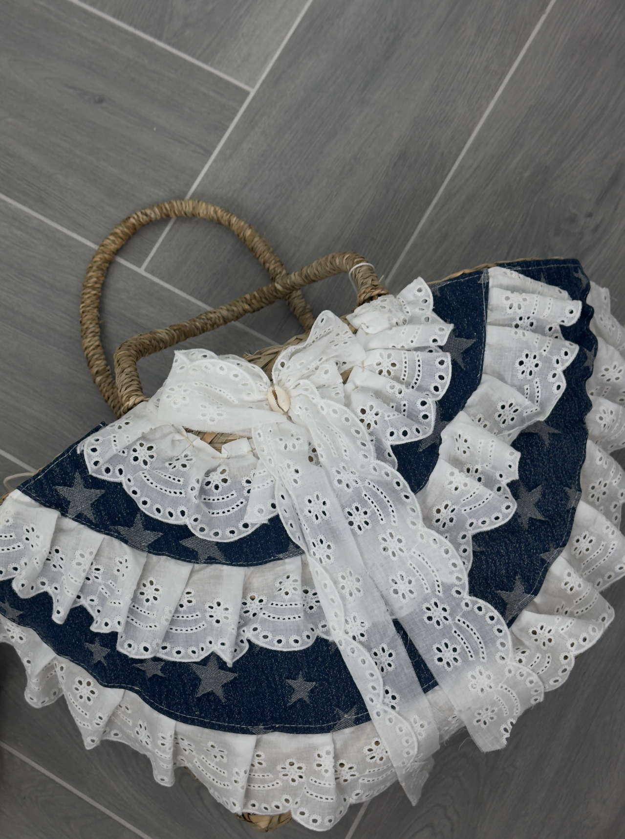 Borsa Paglia Mezzaluna