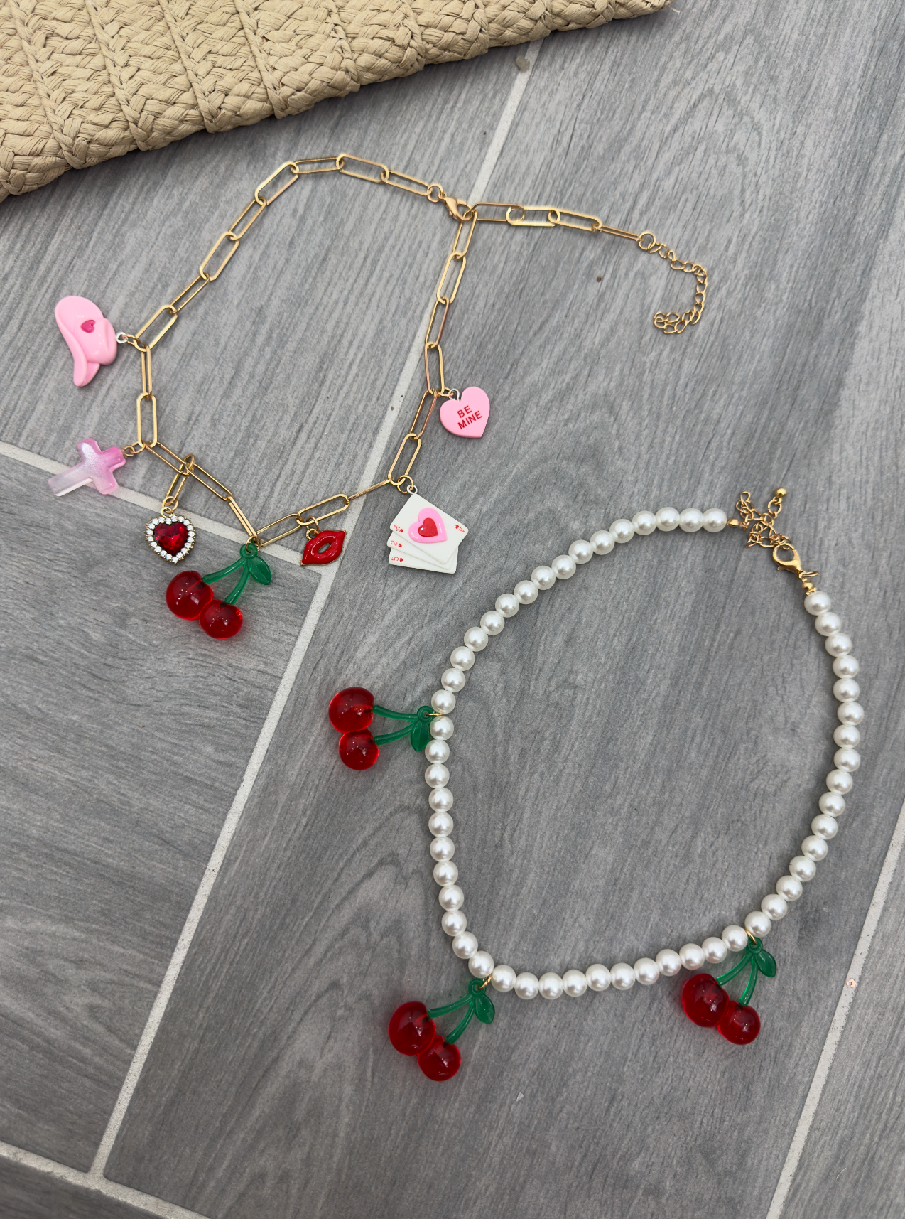 Collana Cherry e Perle